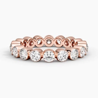 Colette Eternity Lab Diamond Ring (2 ct. tw.) in 14K Rose Gold