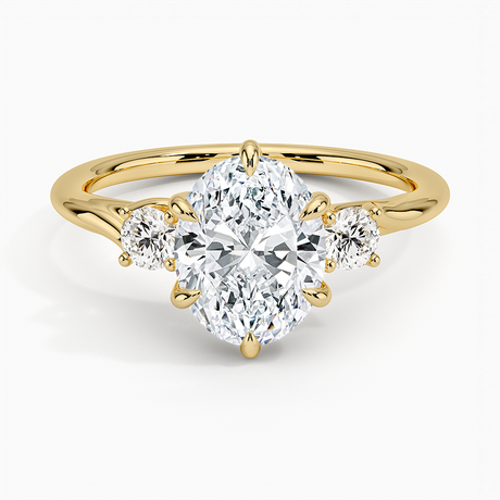 Three Stone Engagement Ring