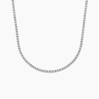 Perfect Tennis Lab Grown Diamond Necklace