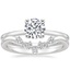 18K White Gold Haven Diamond Ring with Caris Diamond Ring