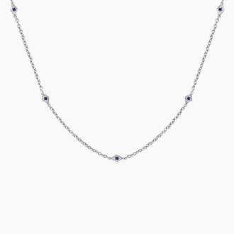 Marquesa Strand Sapphire Necklace