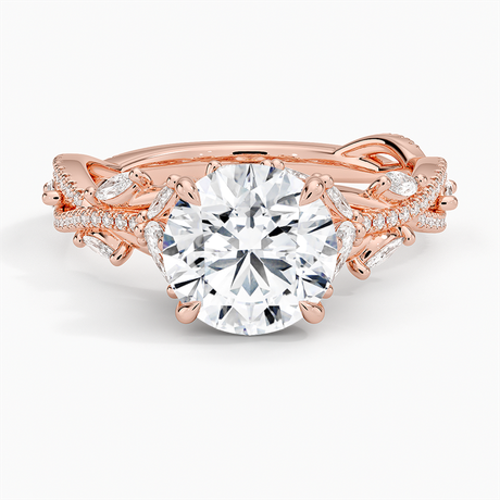 14K Rose Gold Luxe Secret Garden Diamond Ring (3/4 ct. tw.)