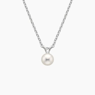 Premium Akoya Cultured Pearl Pendant (6mm)
