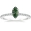 18K White Gold Demi Three-Quarter Coverage Diamond Ring (1/3 ct. tw.), smalltop view