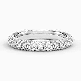 Micro Pavé Lab Diamond Ring