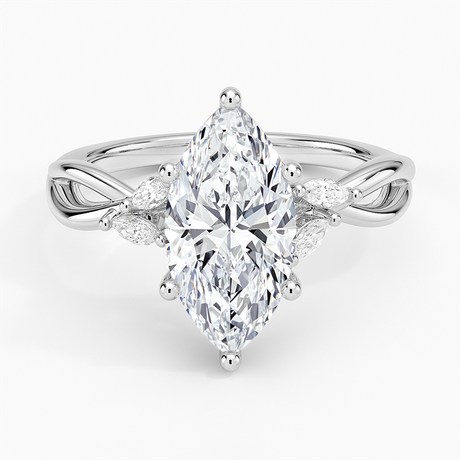 Vine Diamond Engagement Ring - Willow