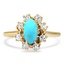 Victorian Turquoise Vintage Ring