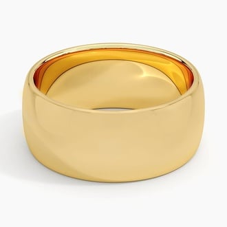 Fairmined Comfort Fit 8mm Wedding Ring