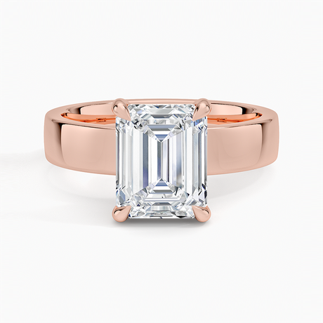 14K Rose Gold Peyton Solitaire Ring