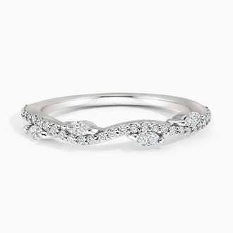 Luxe Winding Willow Diamond Ring (1/4 ct. tw.) in Platinum