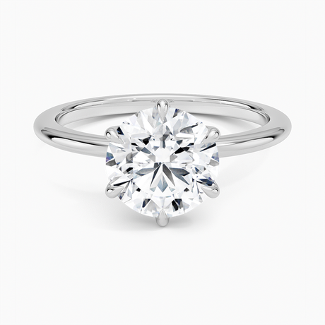 Petite Esme Solitaire Ring - Brilliant Earth