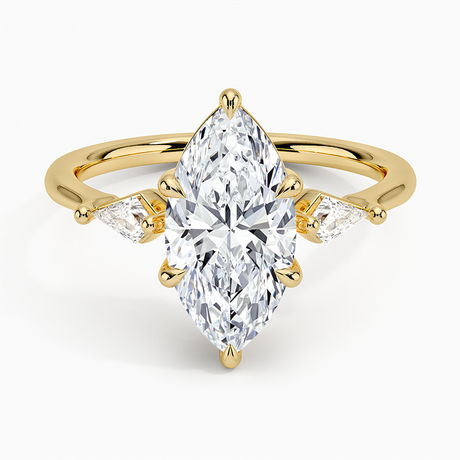 Kite Diamond Engagement Ring - Cometa