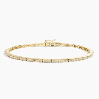 Trilogy 6.5 in. Lab Diamond Tennis Bracelet