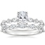 18K White Gold Luxe Versailles Diamond Ring (1/2 ct. tw.) with Joelle Diamond Ring