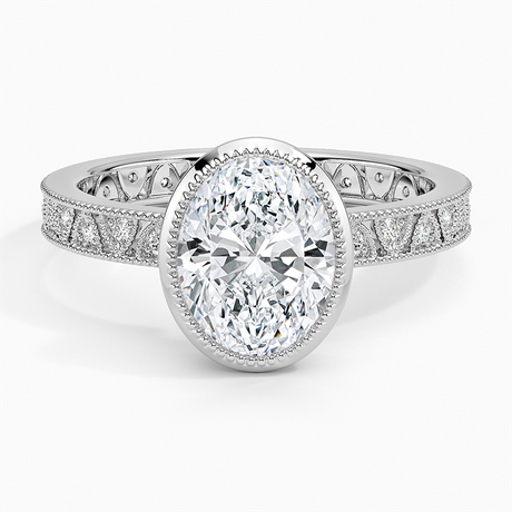 Sinclair Art Deco Diamond Ring - Brilliant Earth