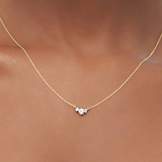 Trio Diamond Necklace