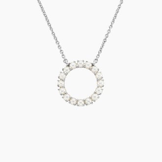 Alba Premium Akoya Cultured Pearl Pendant - Brilliant Earth