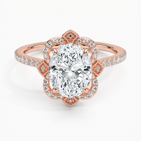 Reina Halo Diamond Ring - Brilliant Earth