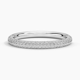 Micro Pavé Lab Diamond Ring