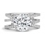 Custom Overlapping Stack Pavé Diamond Ring