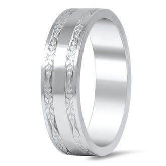 Custom Infinity Engraved Ring