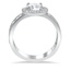 Vintage Style Infinity Halo Ring, smallview