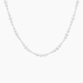 Graduated Cultured Pearl Strand Necklace