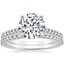 18K White Gold Sonora Diamond Ring with Sonora Eternity Diamond Ring (3/8 ct. tw.)