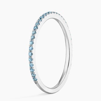 Luxe Ballad Swiss Blue Topaz Ring