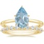 18K Yellow Gold Lumiere Diamond Ring with Marseille Diamond Ring (1/3 ct. tw.)