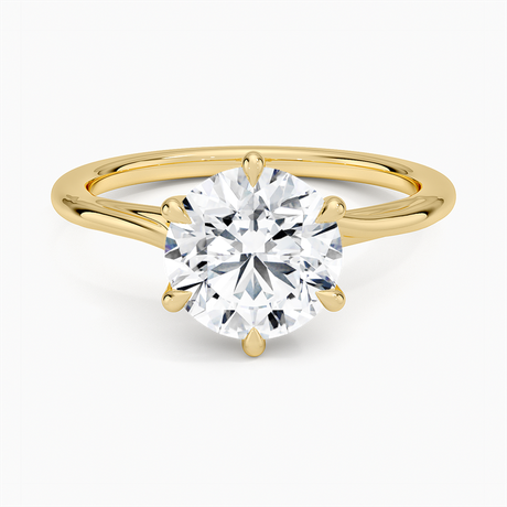 Delilah Twist Solitaire Ring - Brilliant Earth