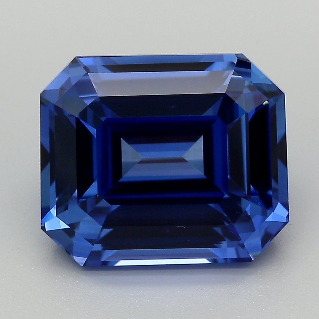 11.4x9.7mm Blue Emerald Sapphire