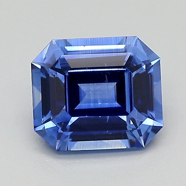 7.1x6.2mm Blue Emerald Sapphire