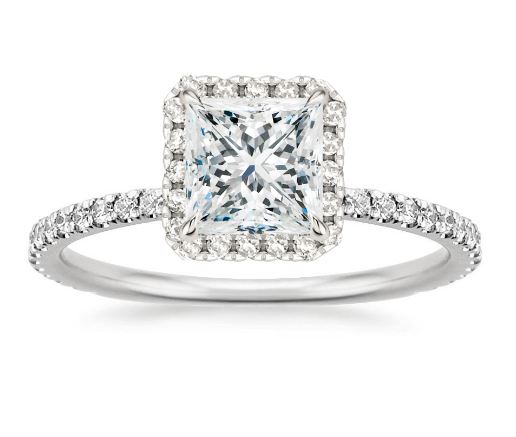 Stunning Princess Cut Engagement Rings | Brilliant Earth