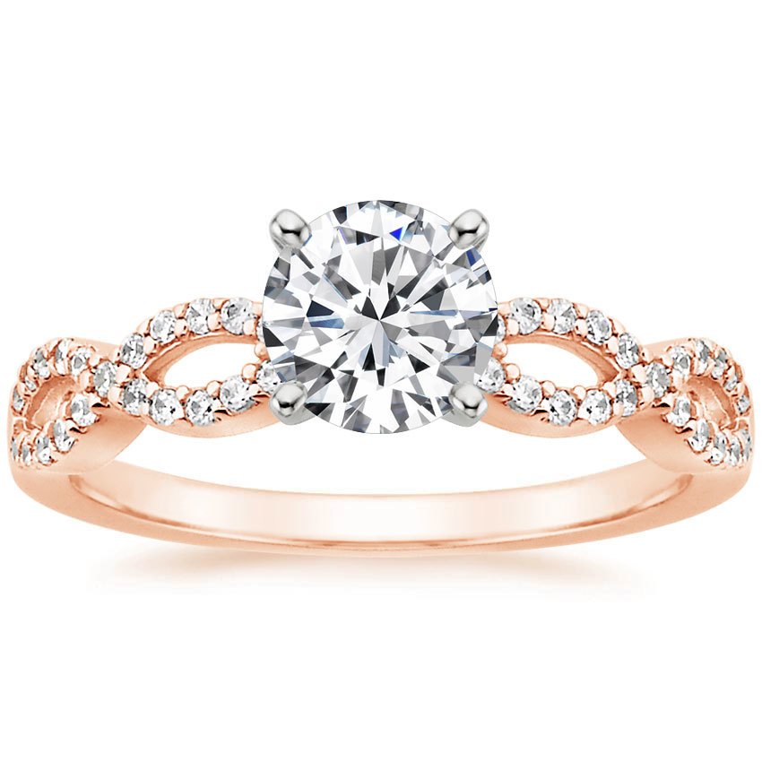 Unique Infinity Engagement & Diamond Rings