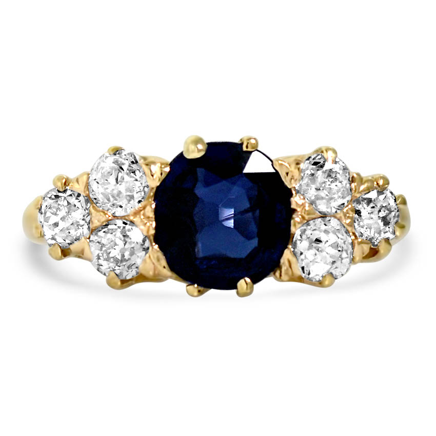 Antique Sapphire Rings Brilliant Earth