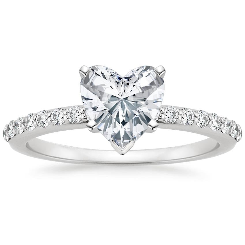 All About Heart-Shaped Engagement Rings Like Lady Gaga’s ...