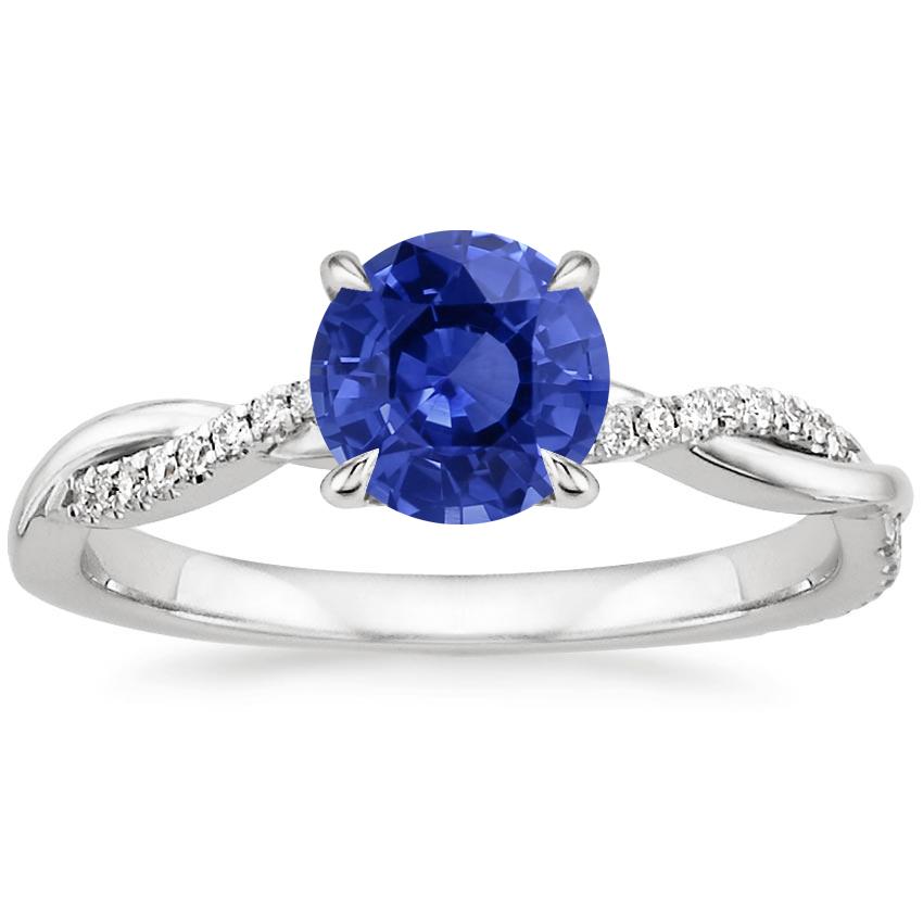 Blue Sapphire Engagement Rings