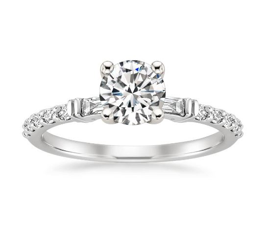 Beautiful Baguette Diamond Ring Designs | Brilliant Earth