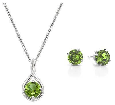 august birthstone necklace for mom