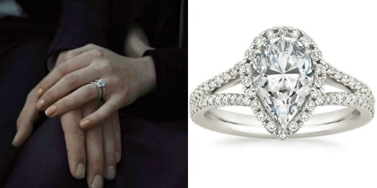 celebrities with tiffany engagement rings