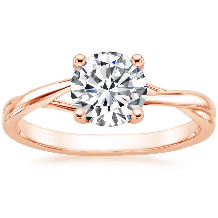 simple gold diamond ring