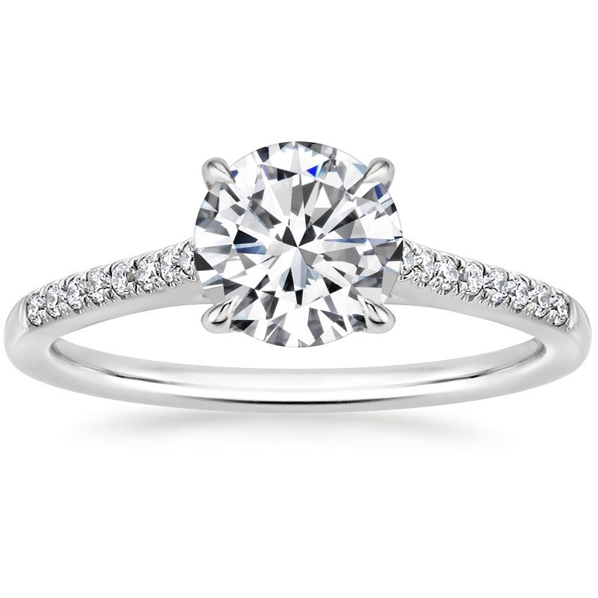 pave engagement rings