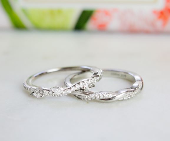 tree inspired engagement rings