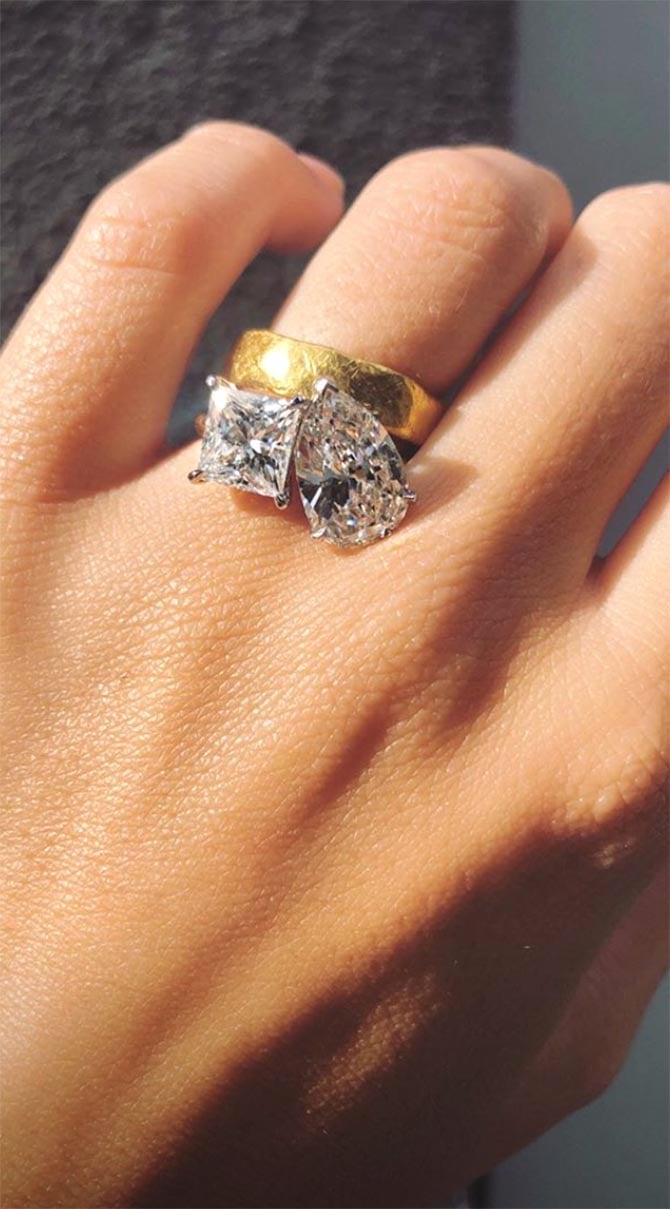 Sophie Turner Engagement Ring, Brilliant Earth