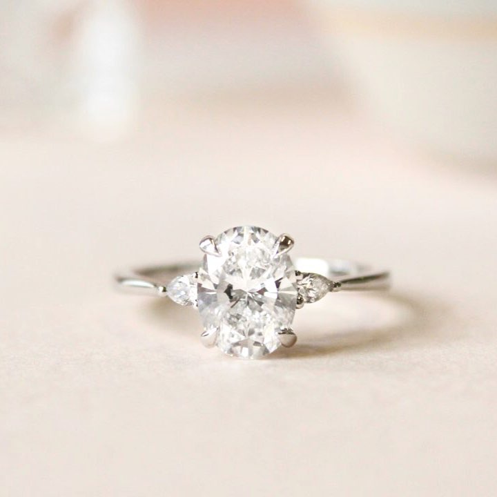 Classic simplicity defines this delicate solitaire, whose timeless ...