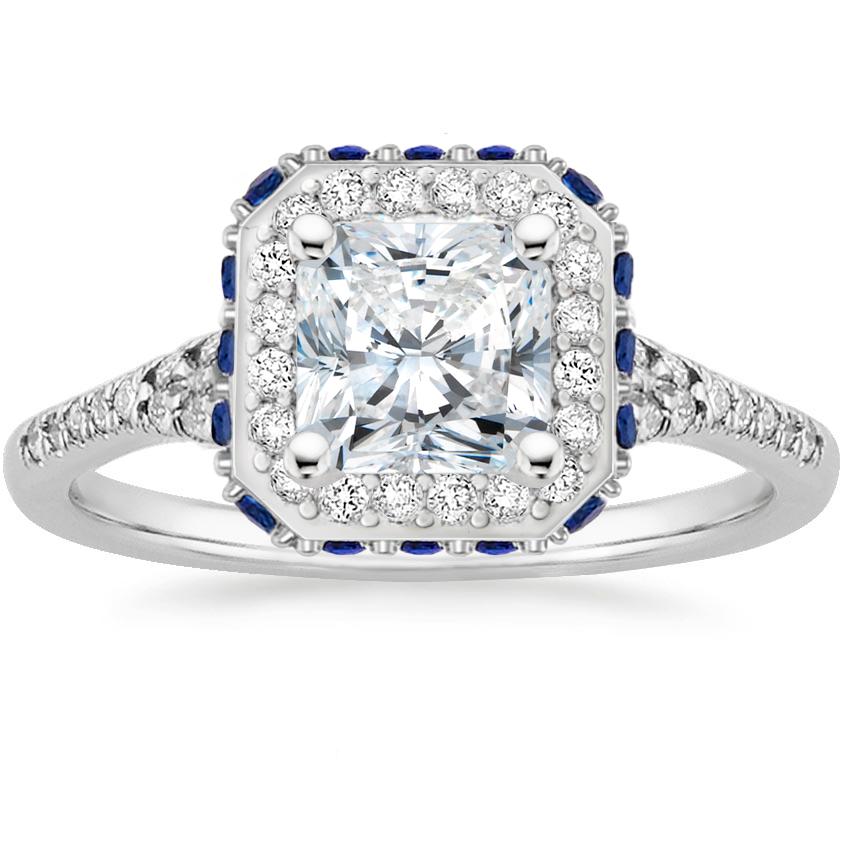 radiant diamond engagement ring