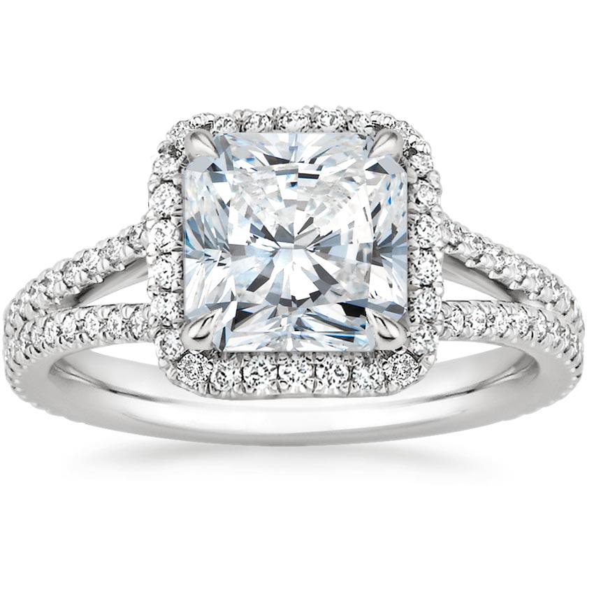 radiant cut diamond ring