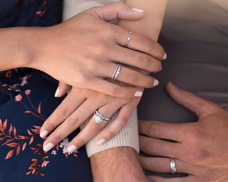 His and Her Wedding Rings - Brilliant 