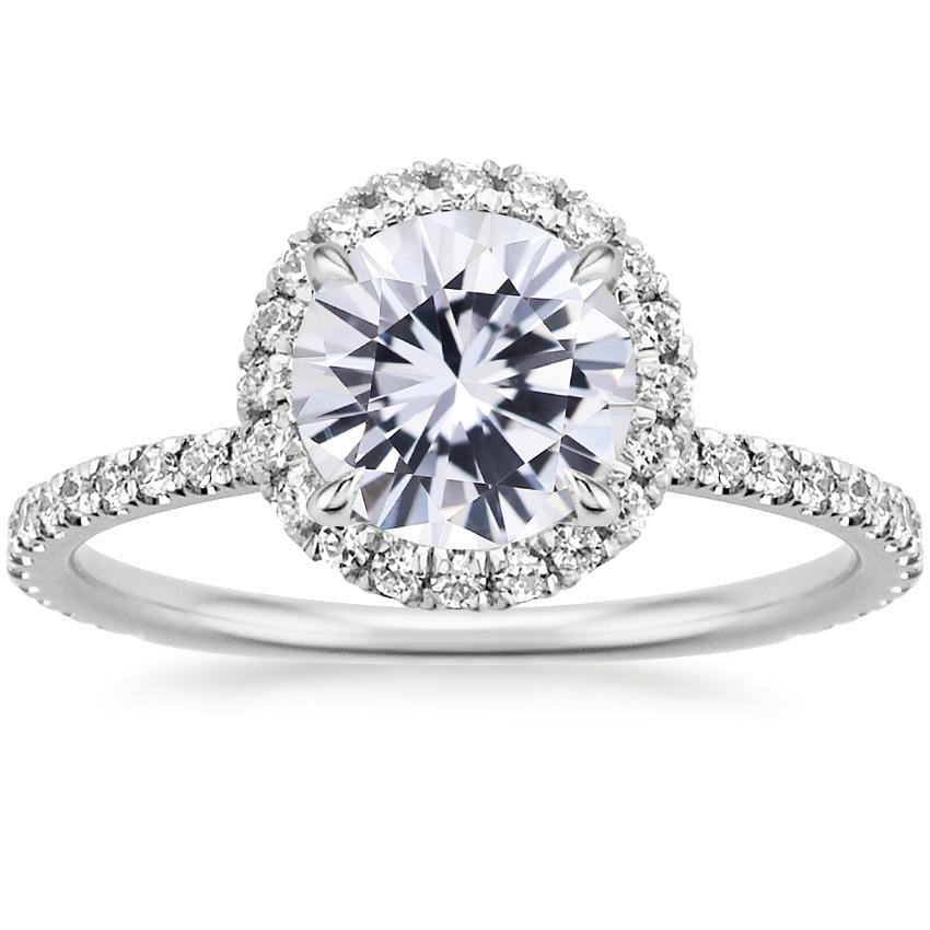 zales white sapphire engagement rings